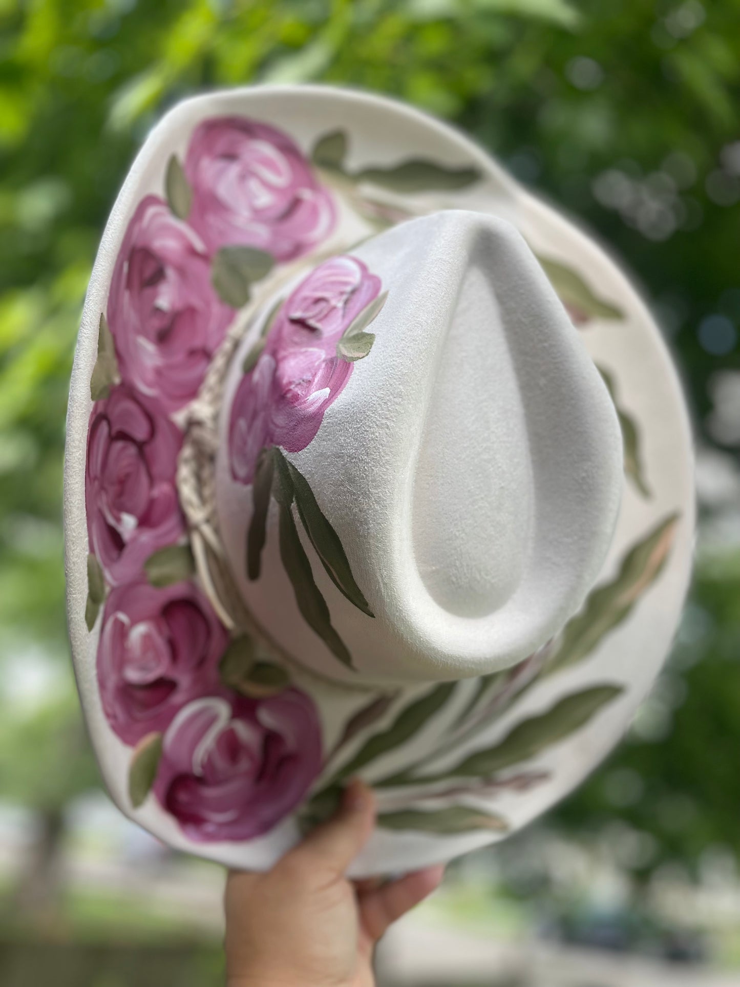 Lovely Ivory Cowboy Hat