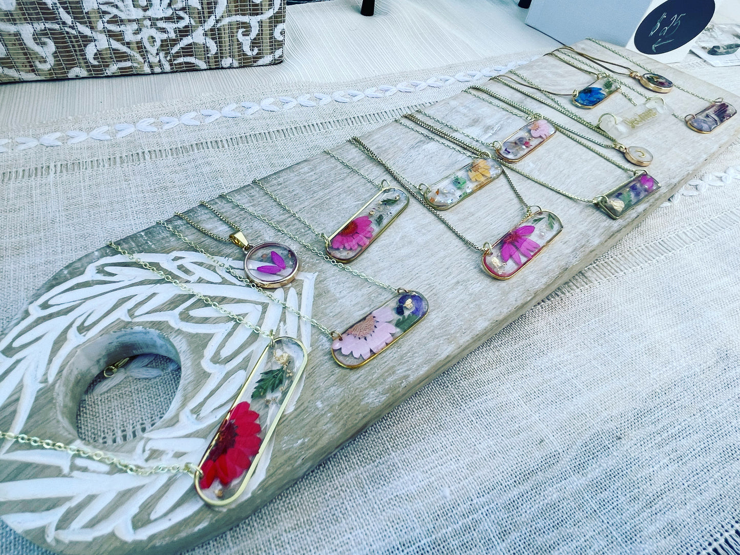BYO-FLORAL BAR NECKLACE