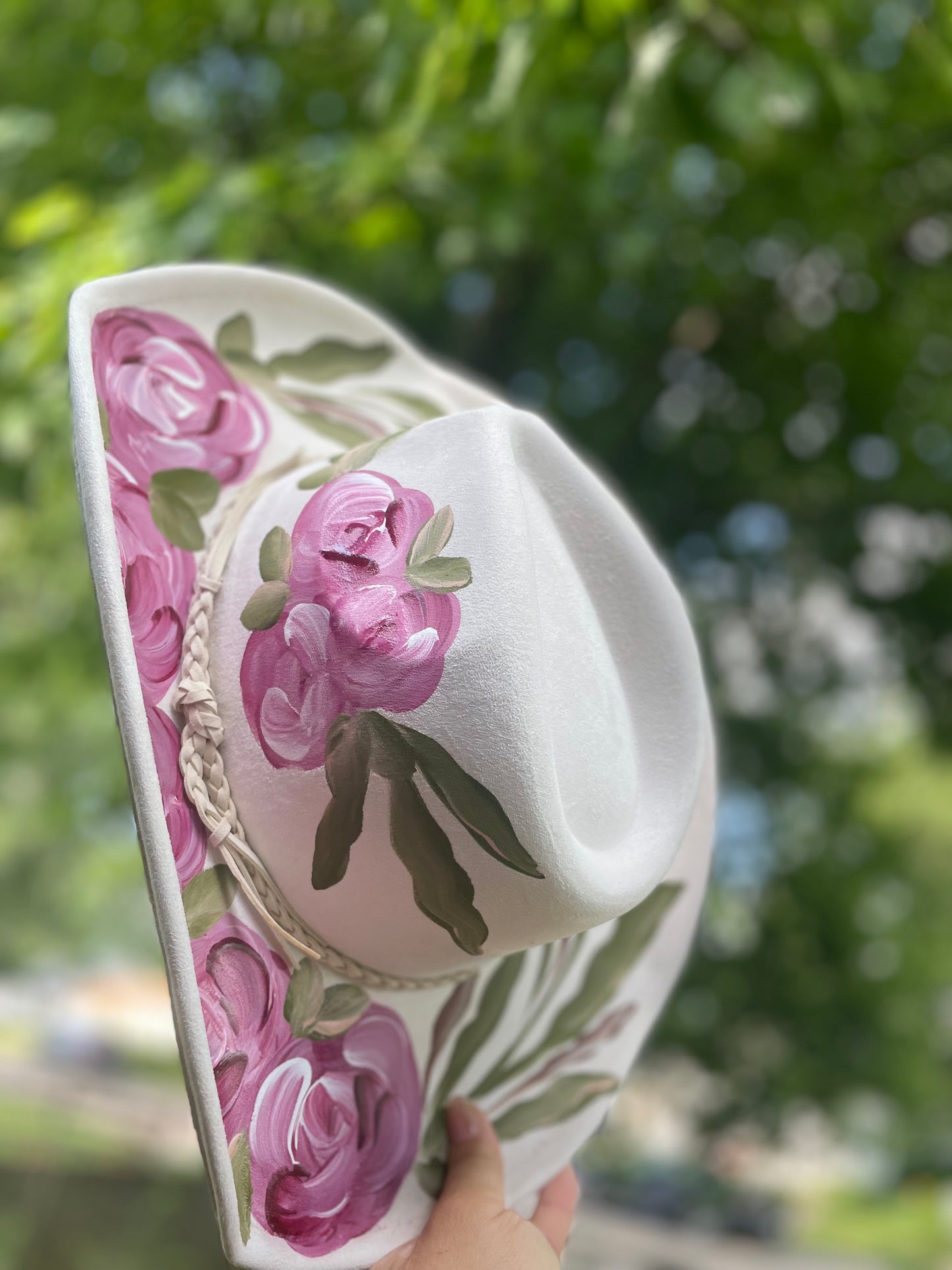 Lovely Ivory Cowboy Hat