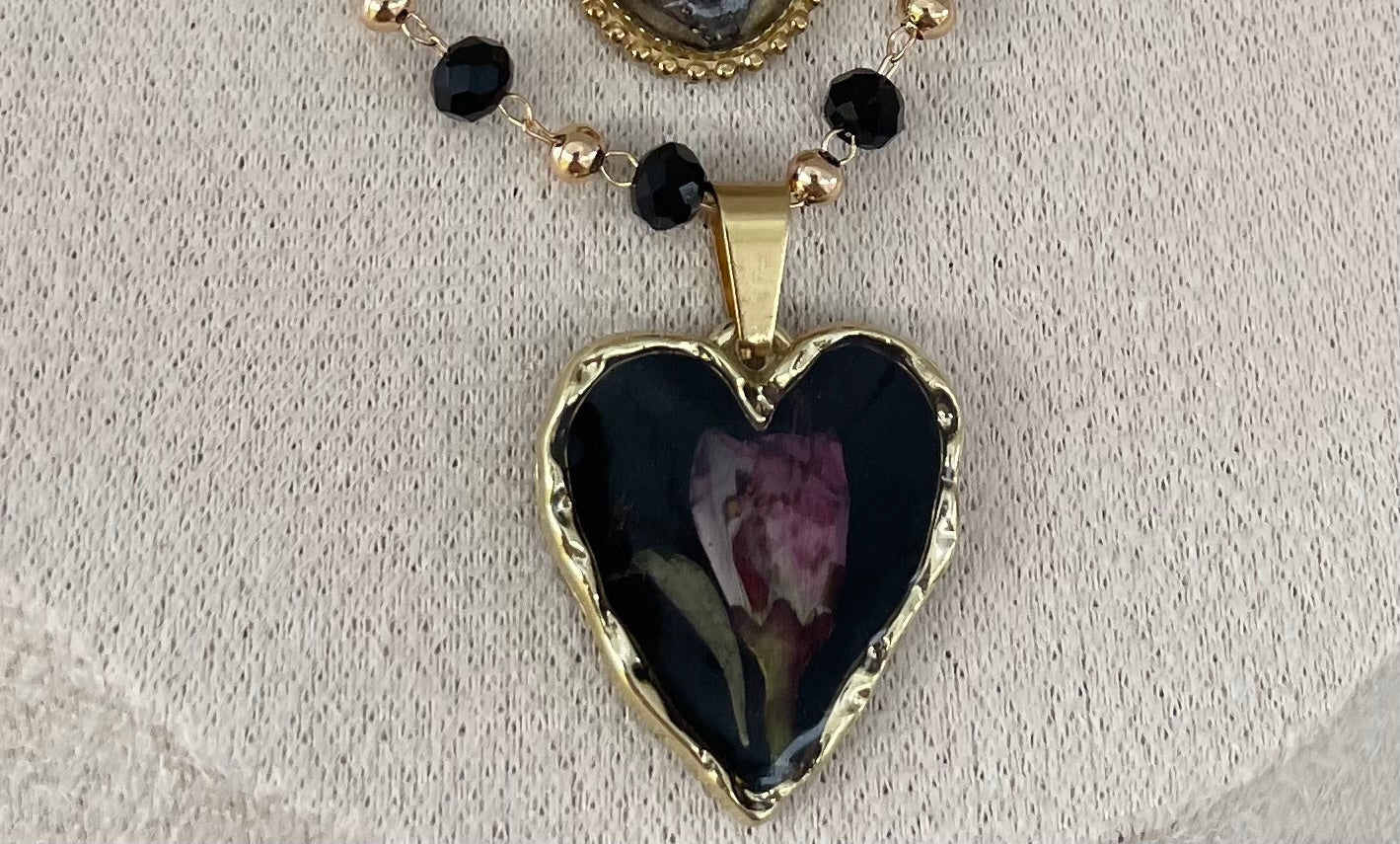 Dark Harvest Beaded Choker Necklace Collection