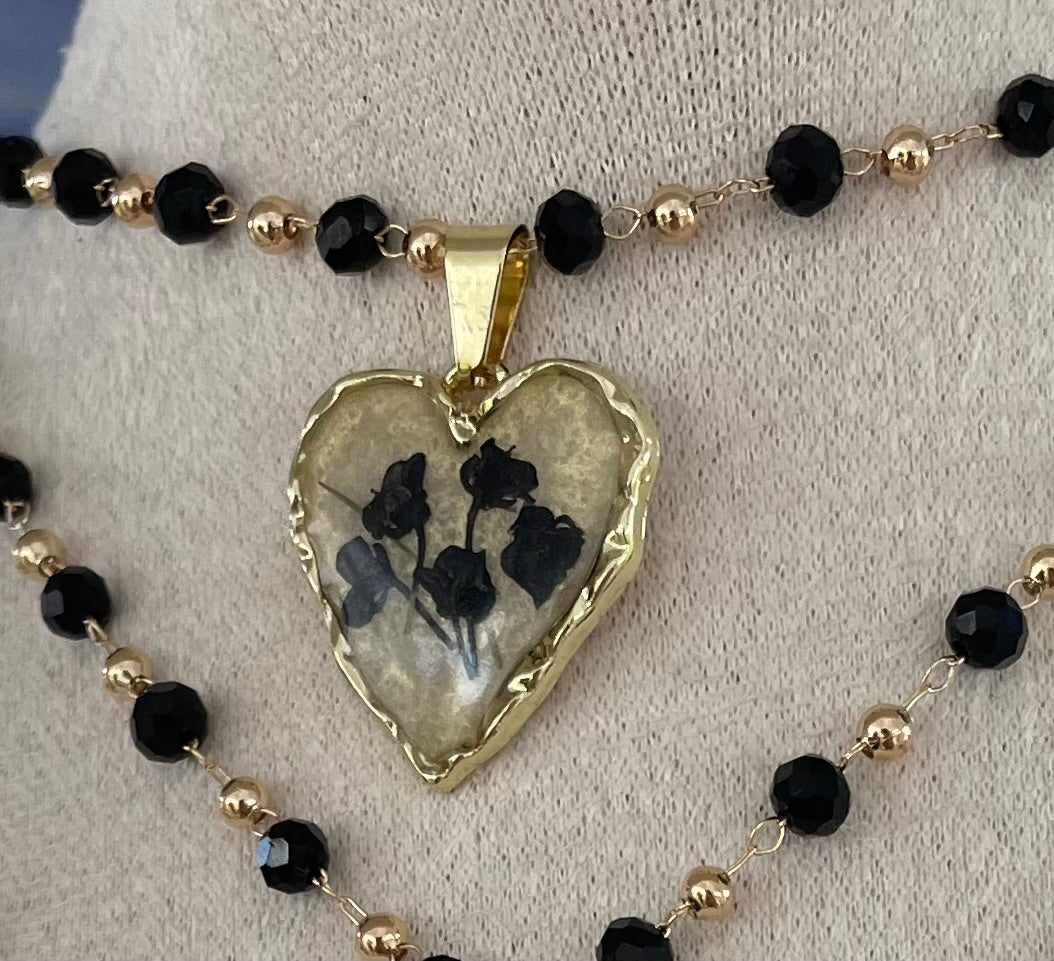Dark Harvest Beaded Choker Necklace Collection