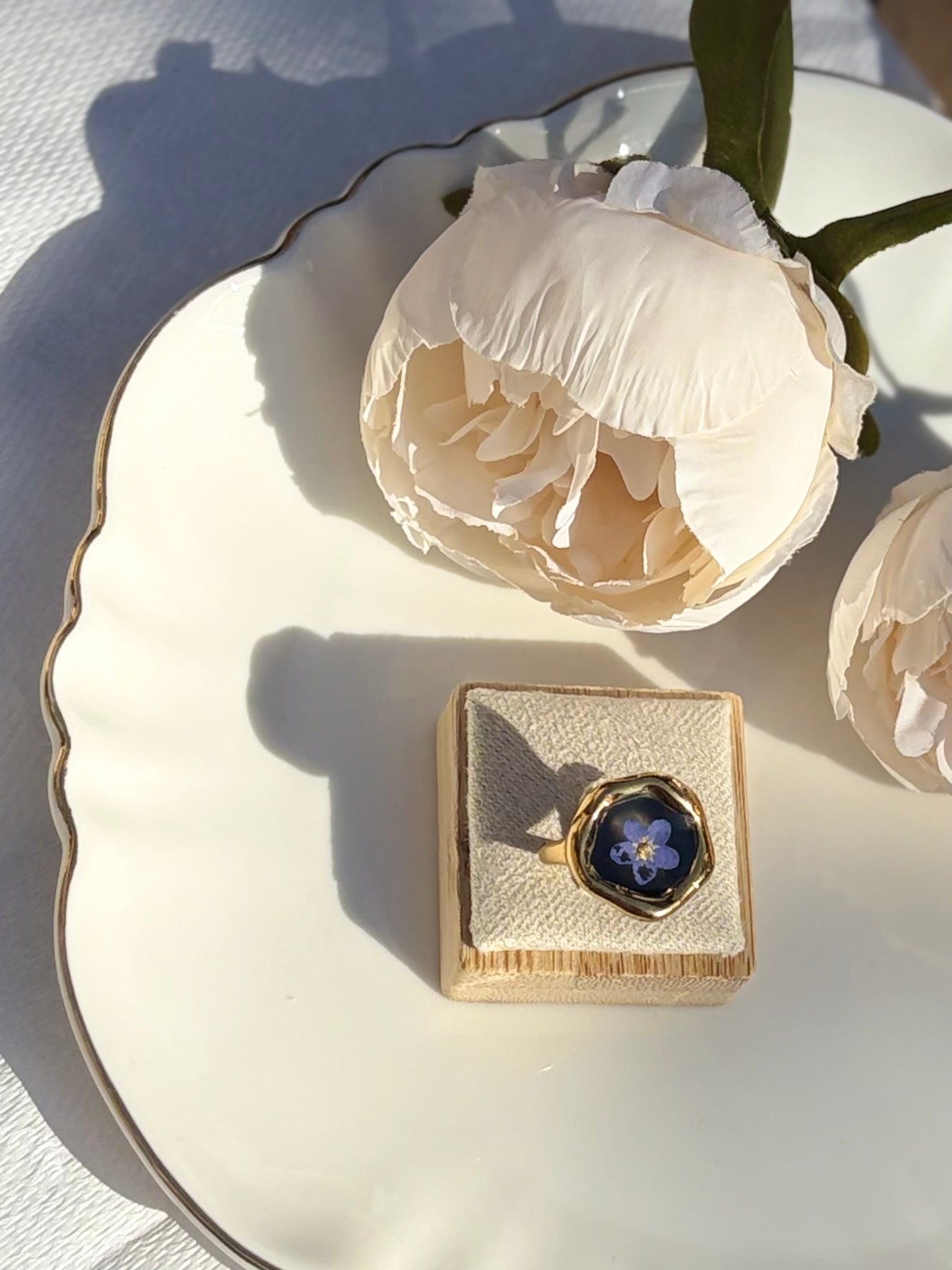 Midnight Bloom Ring