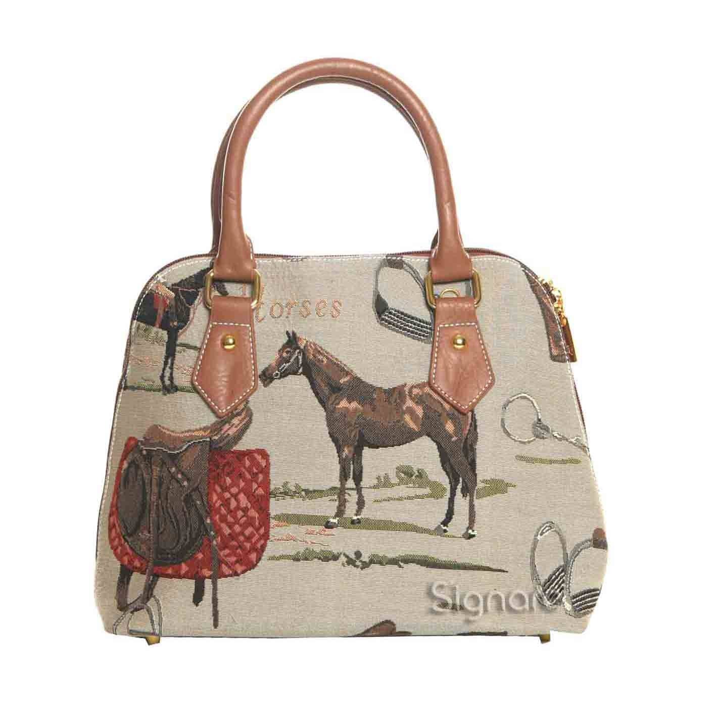 THE RANCH| Horse Convertible Top Handle Purse Handbag