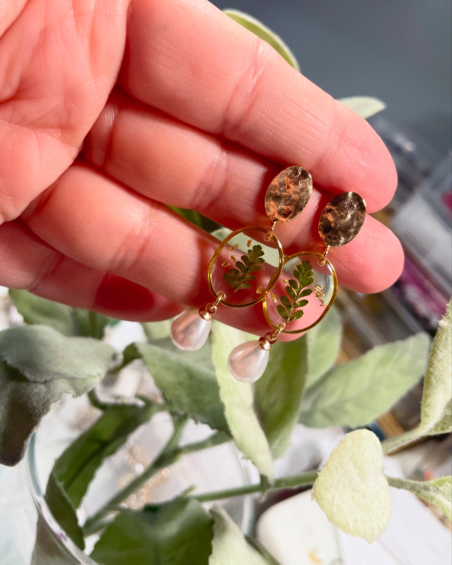Baby Fern Pearl Drop