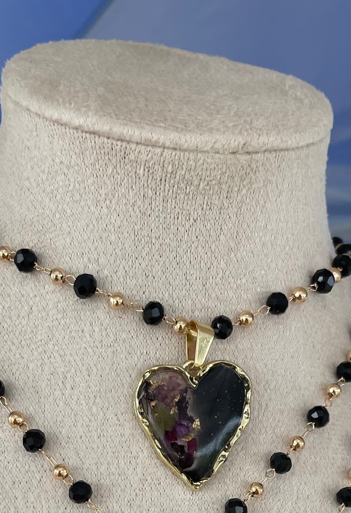 Dark Harvest Beaded Choker Necklace Collection