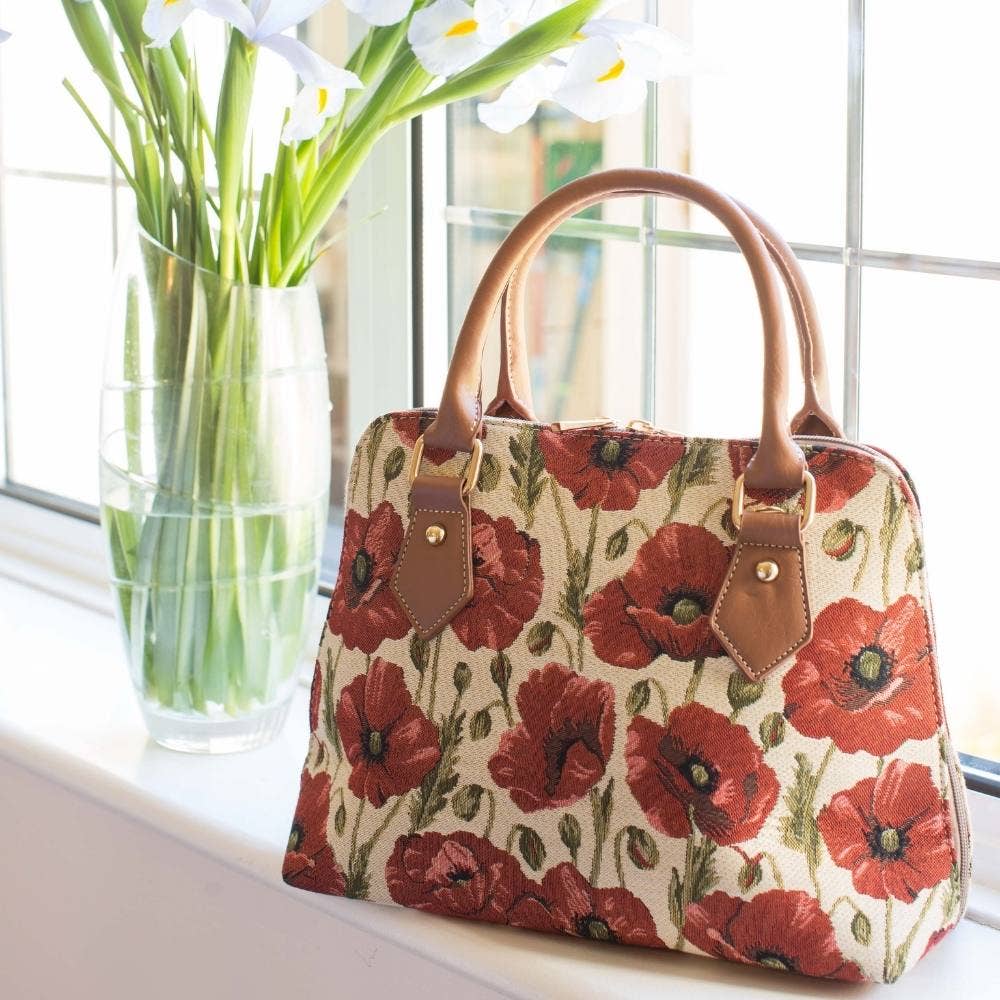 THE POPPY| Poppy Convertible Top Handle Purse Handbag