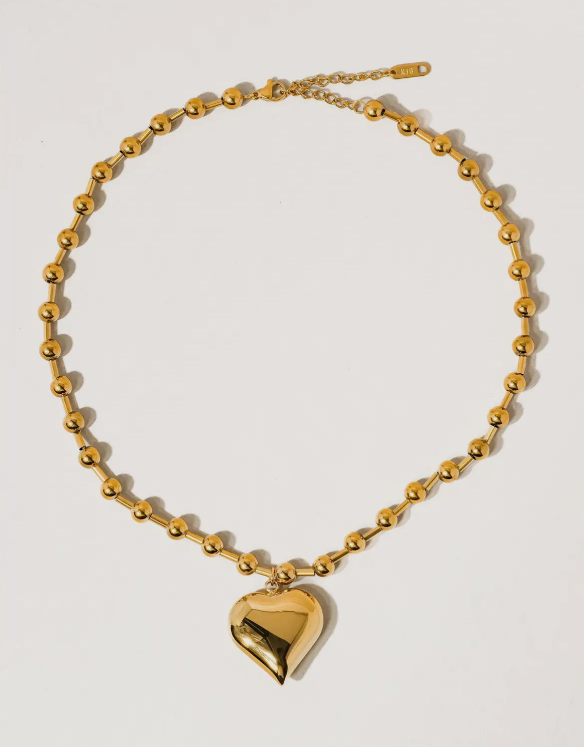 Gold Heart Choker