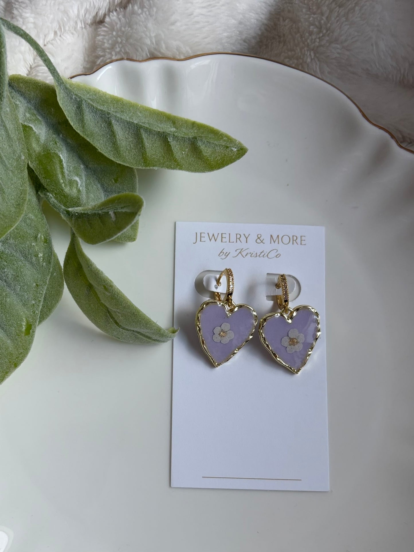 Lavender Hearts
