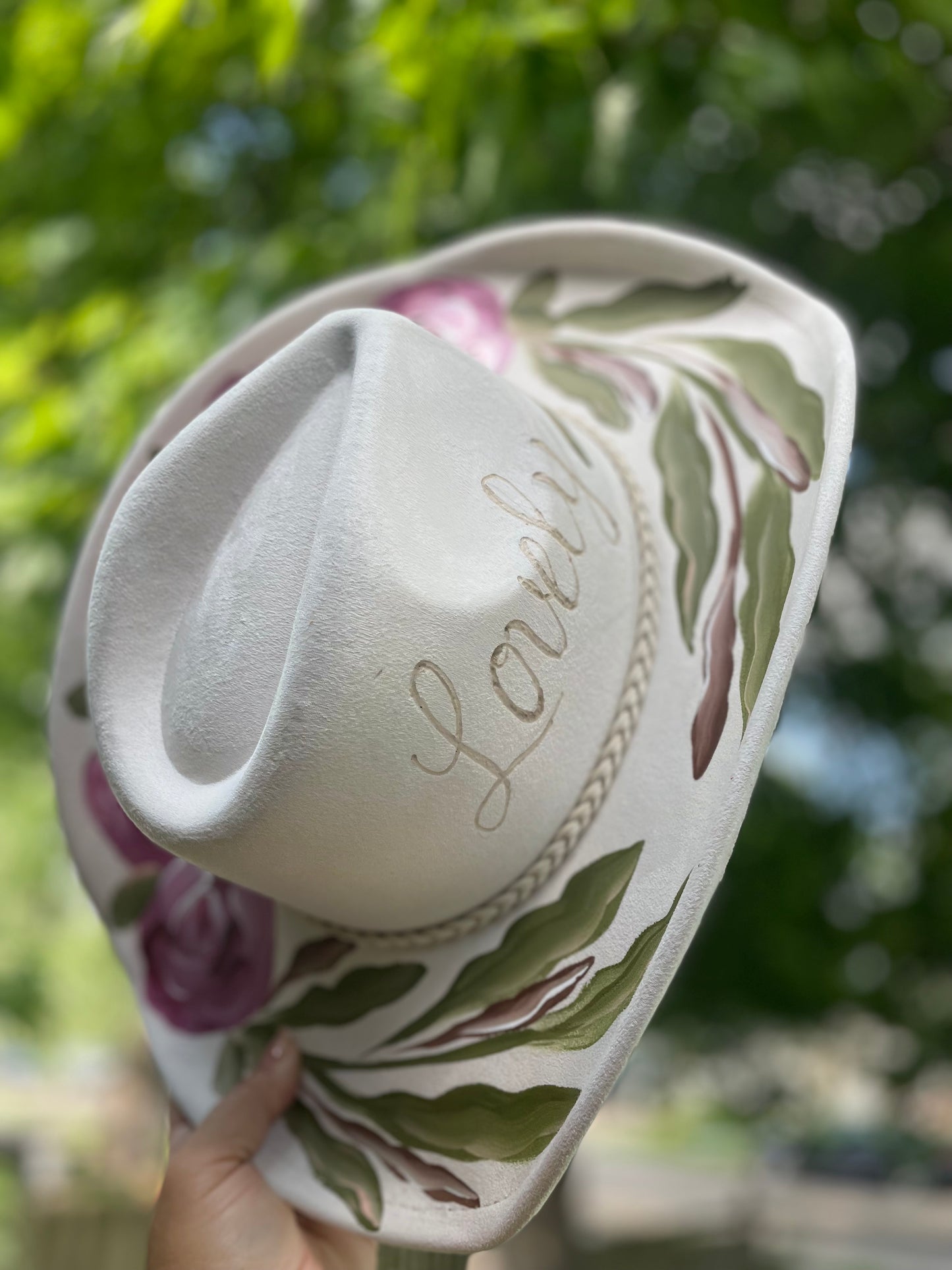 Lovely Ivory Cowboy Hat