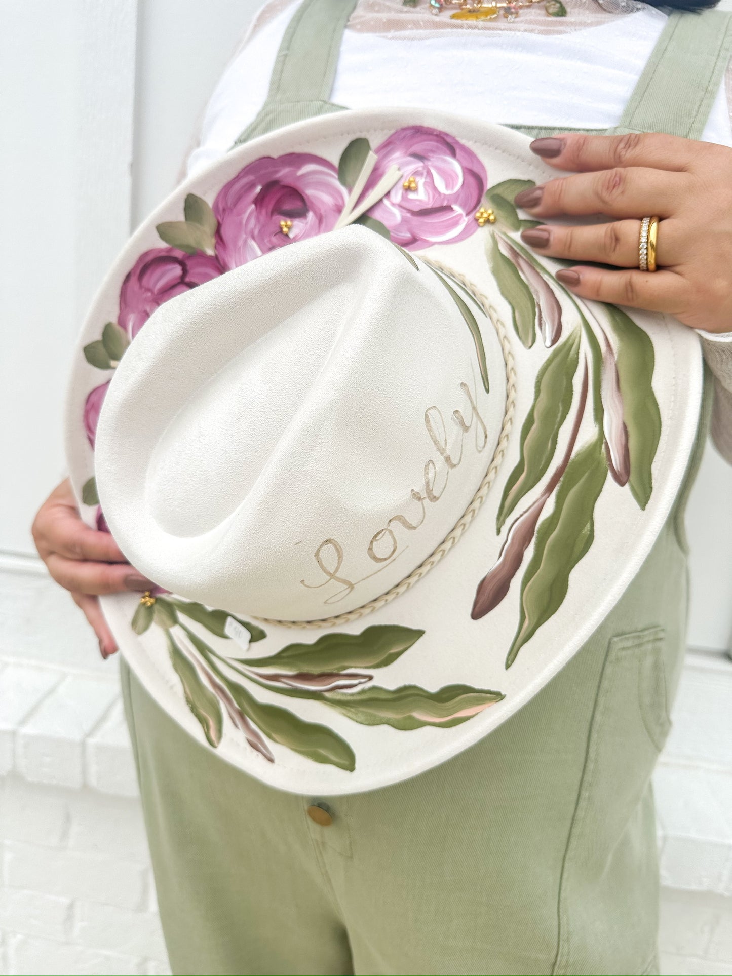 Lovely Ivory Cowboy Hat