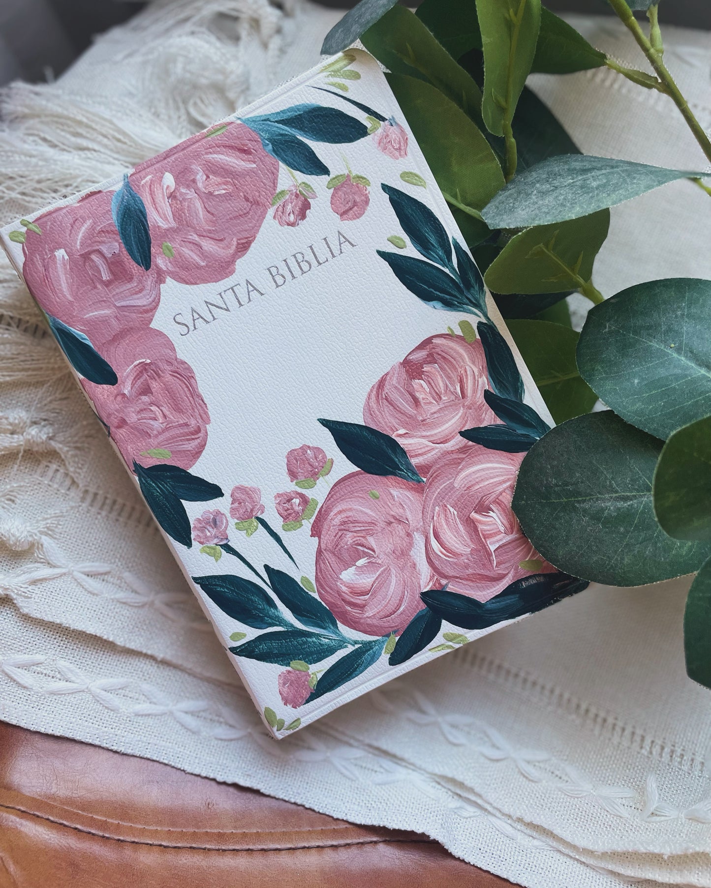 Customizable Hand Painted Bible