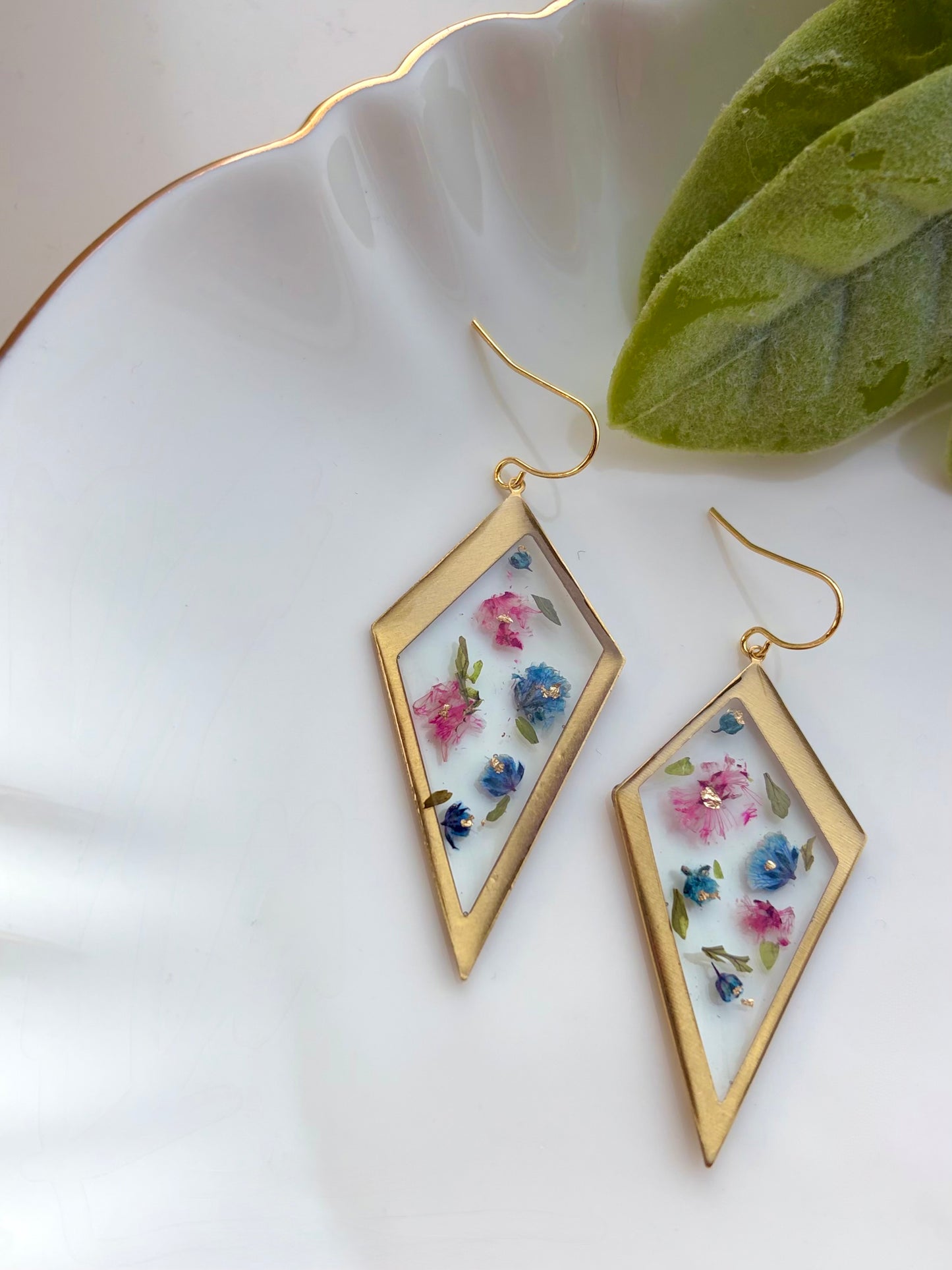 Seaside Confetti Sail Drop Earrings