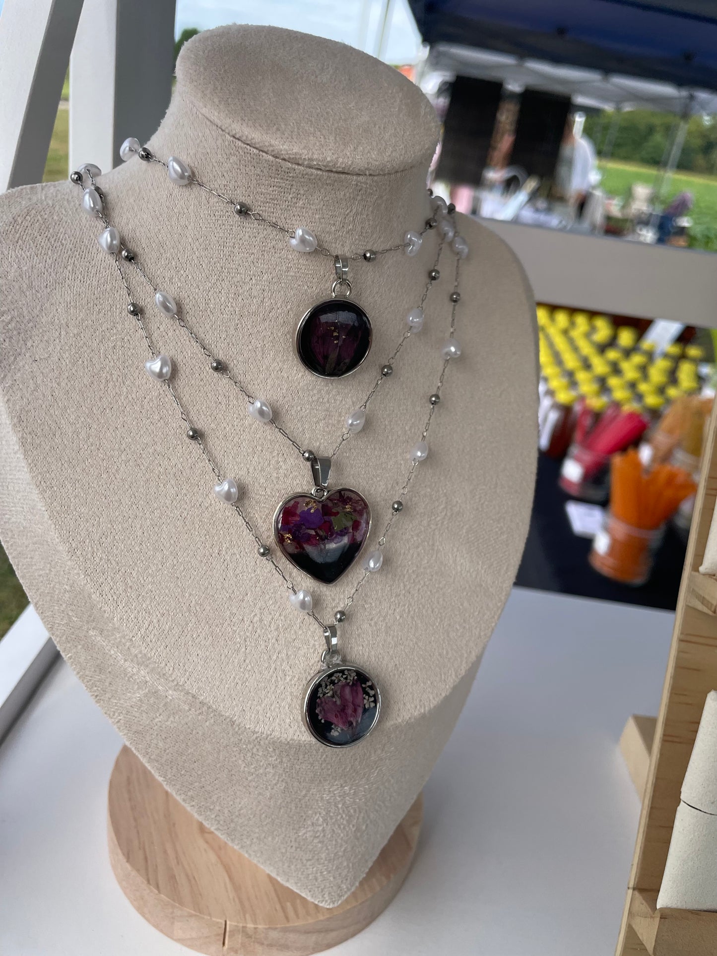 Dark Harvest Beaded Choker Necklace Collection