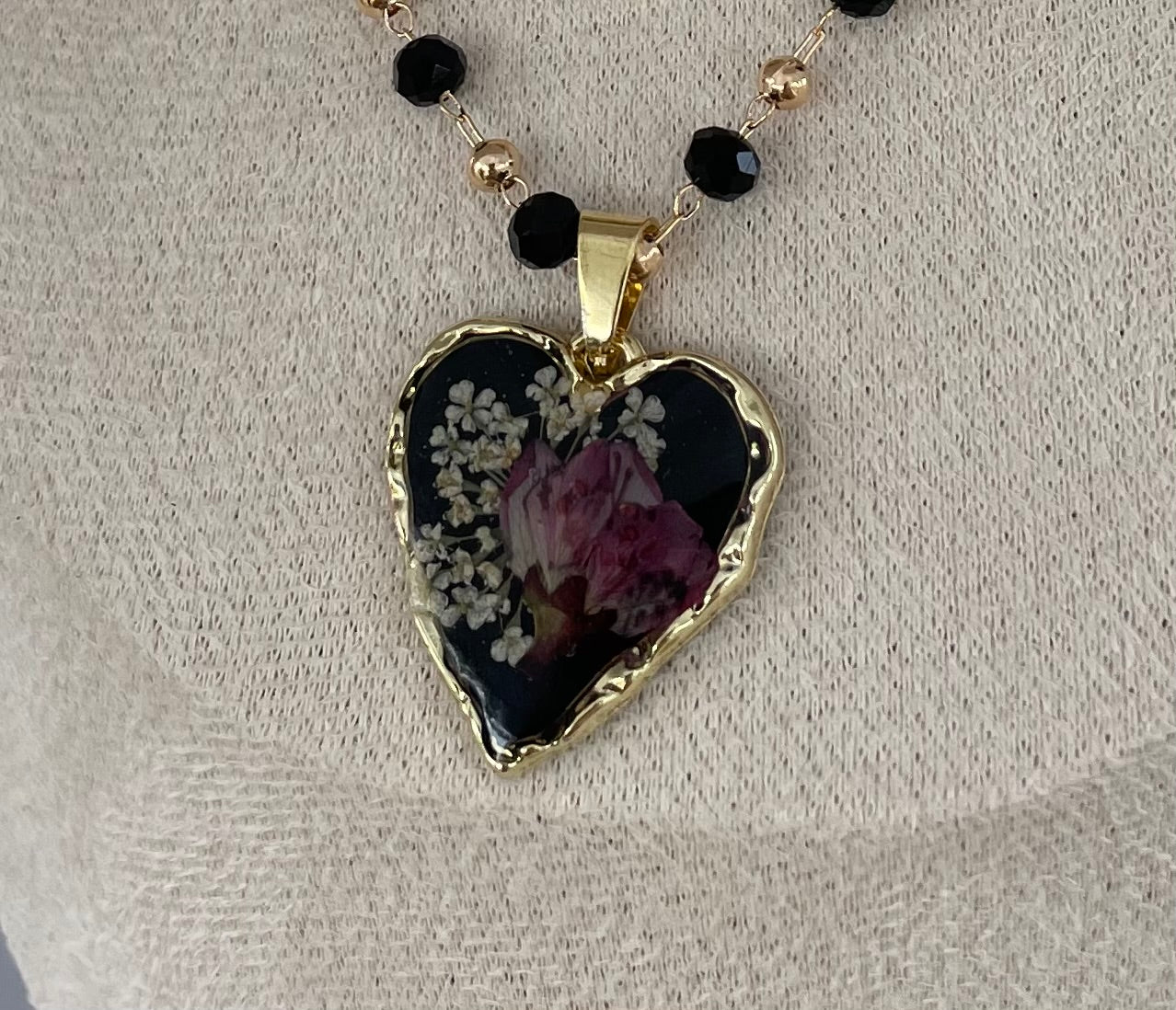Dark Harvest Beaded Choker Necklace Collection