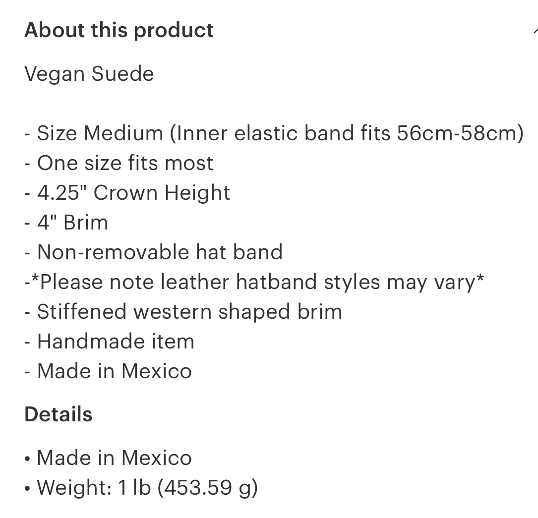 She is a Wildflower Western Arrowhead Hat