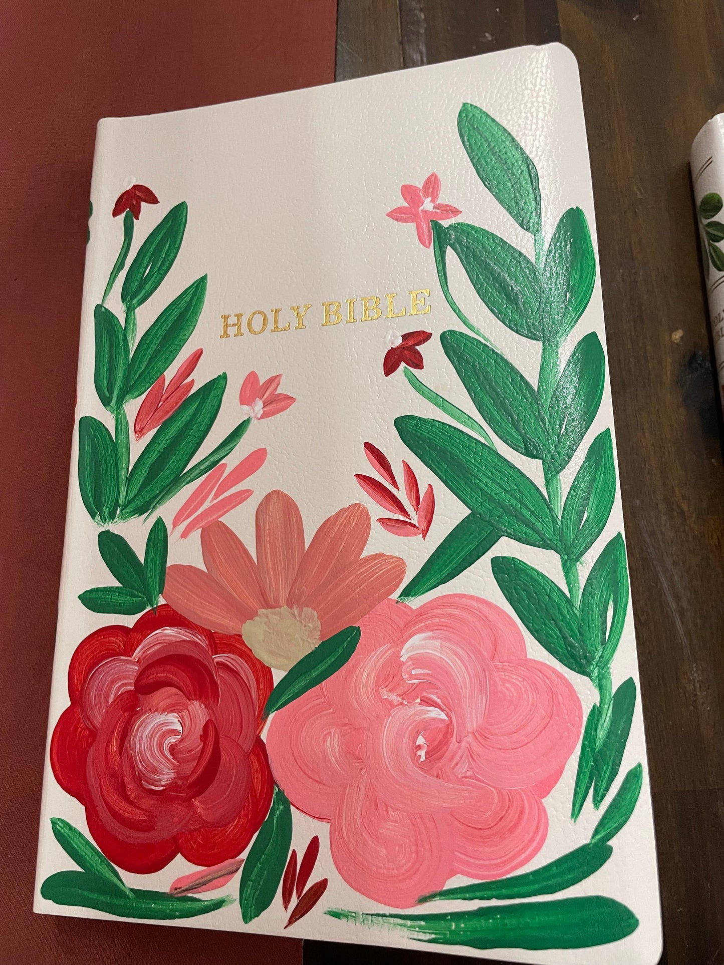 Hand Painted Bible