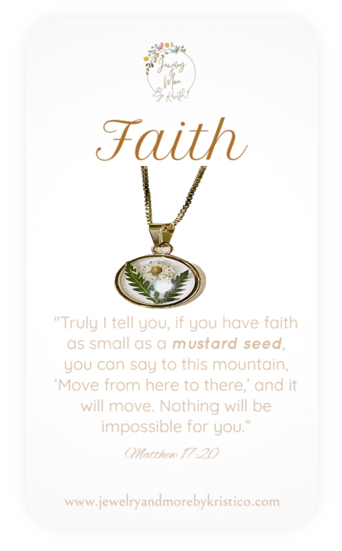 The Faith Necklace