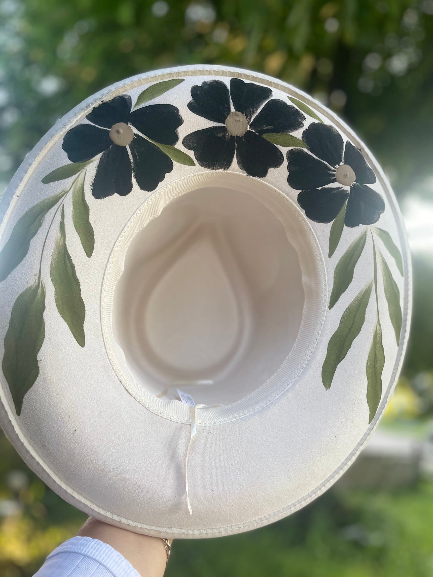 Bloom Where You are Planted Tassel Fedora