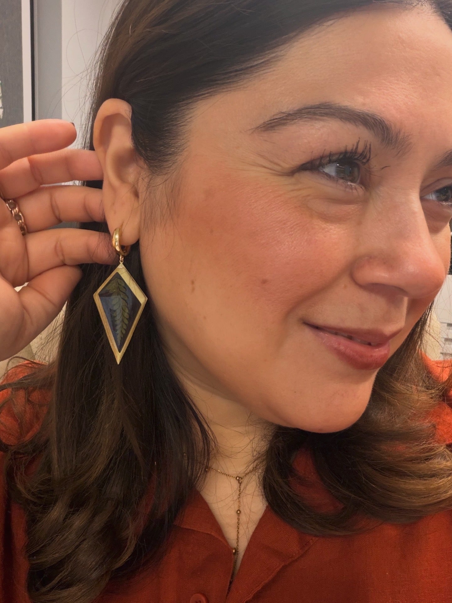 Fern Luxe Dangle