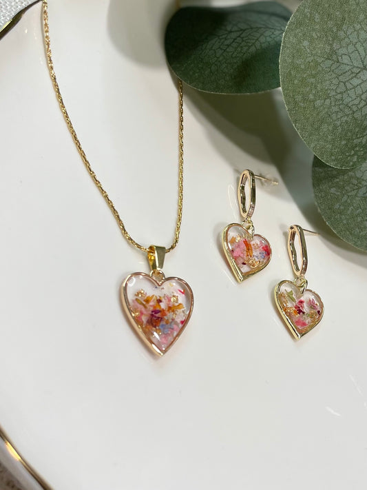 Wildflower Heart Gift Set