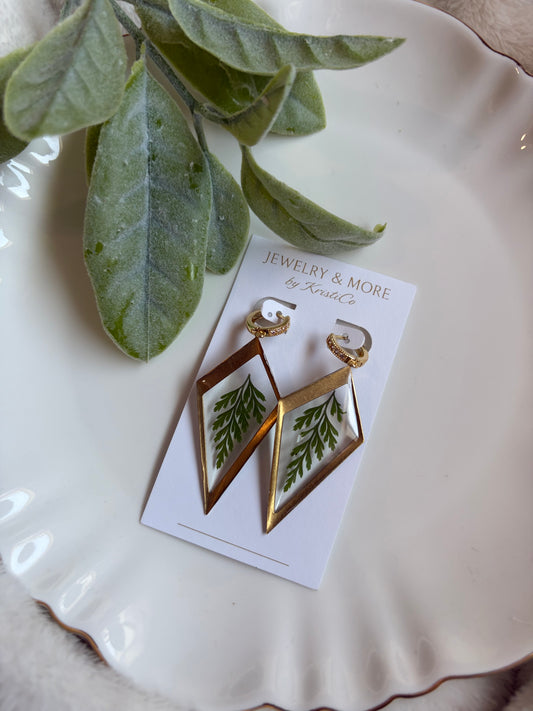Fire Fern Dangle