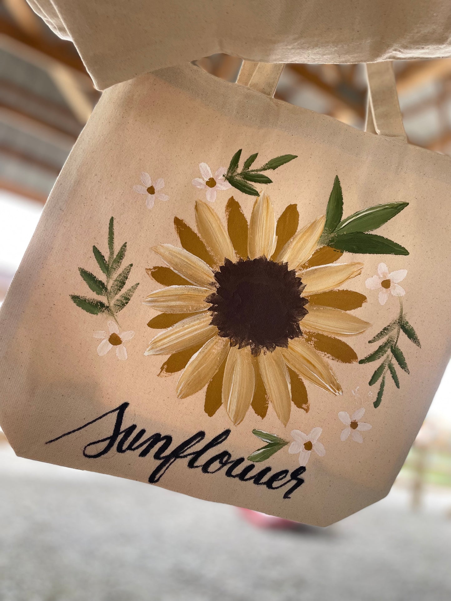 Sunflower Canvas Bag