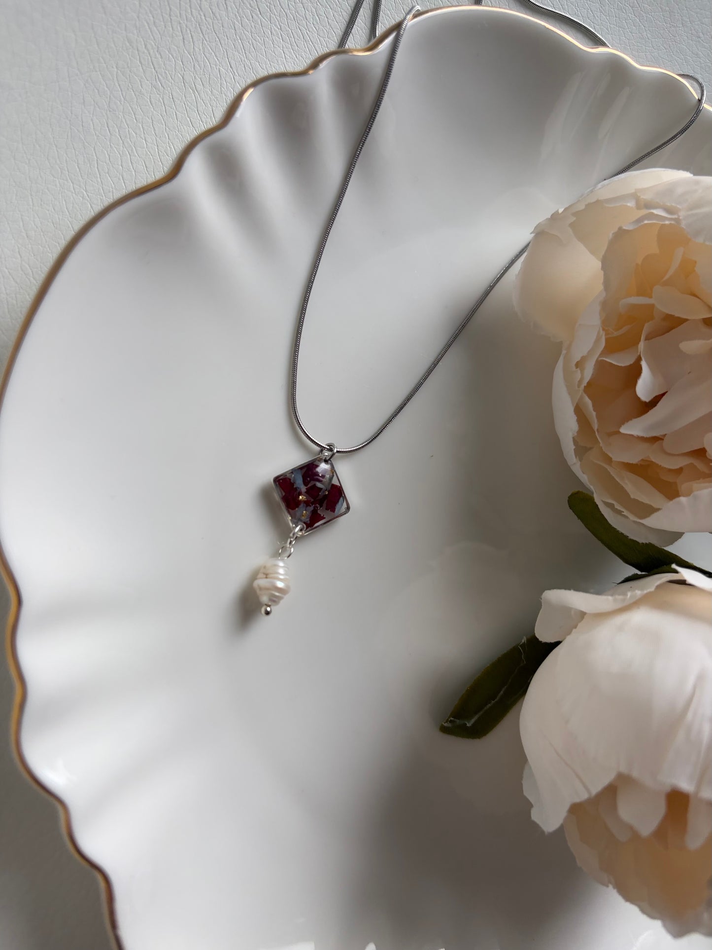 Silver Autumn Heirloom Necklace