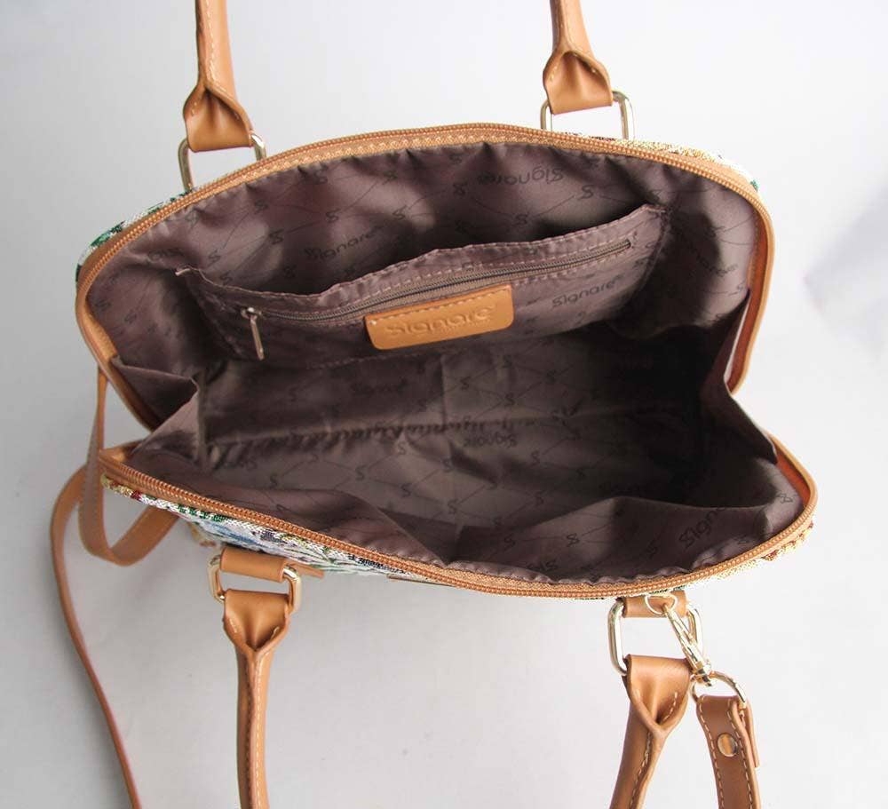 SPRING FLOWER | Charles Voysey Spring Flower Convertible Top Handle Purse Handbag