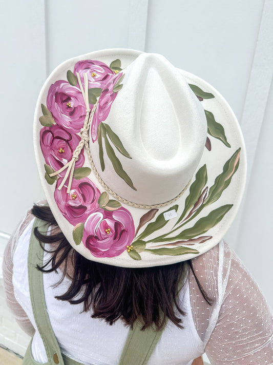 Lovely Ivory Cowboy Hat