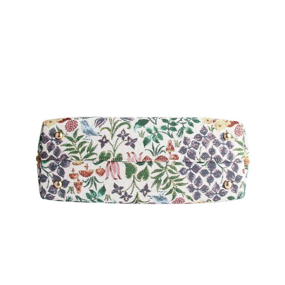 SPRING FLOWER | Charles Voysey Spring Flower Convertible Top Handle Purse Handbag