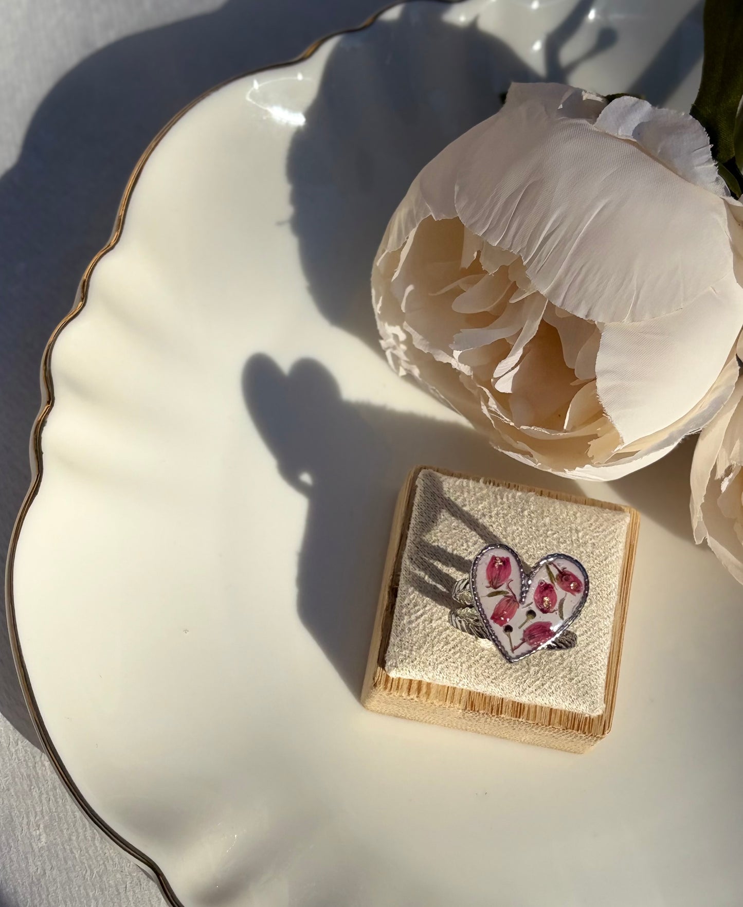 Blushin’ Heart Ring
