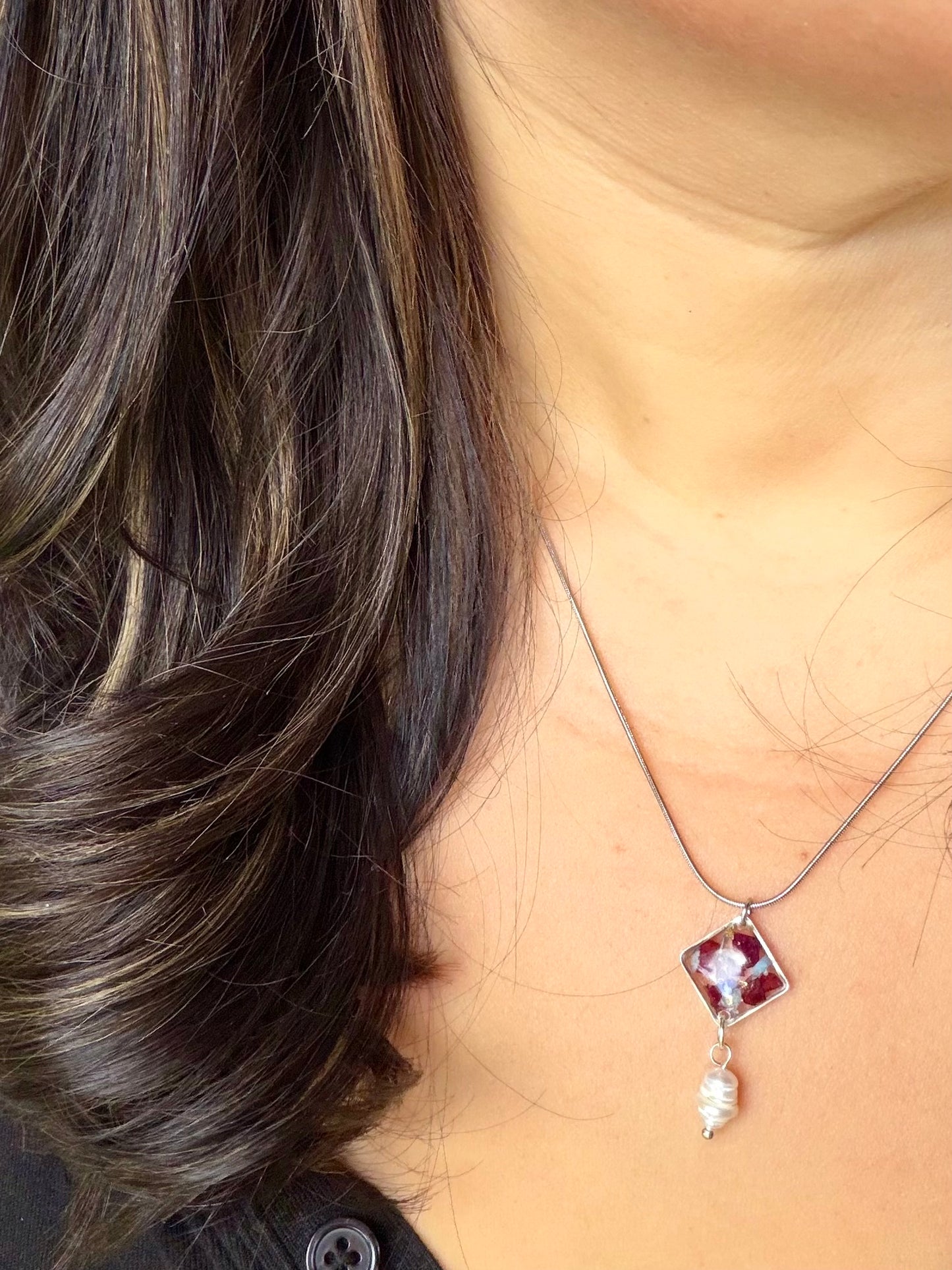 Silver Autumn Heirloom Necklace
