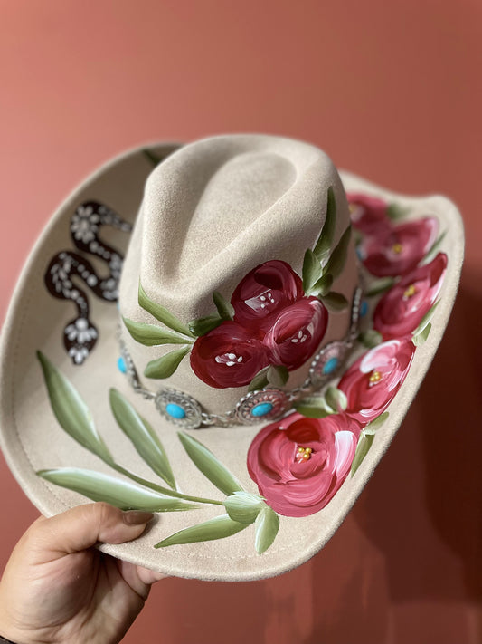 Snake & Rose Western