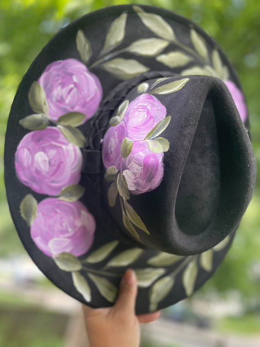 Purple Rose Fedora