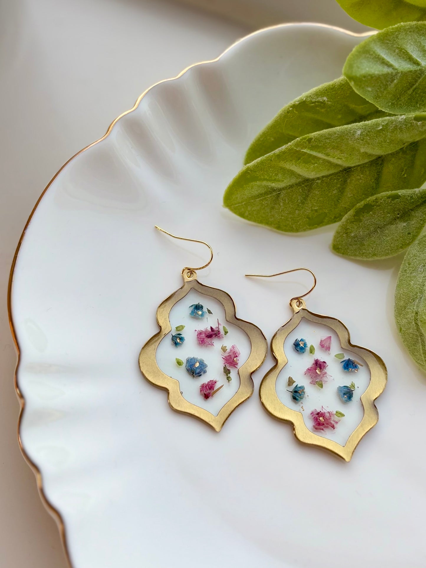 Seaside Arabesque Drop Earrings