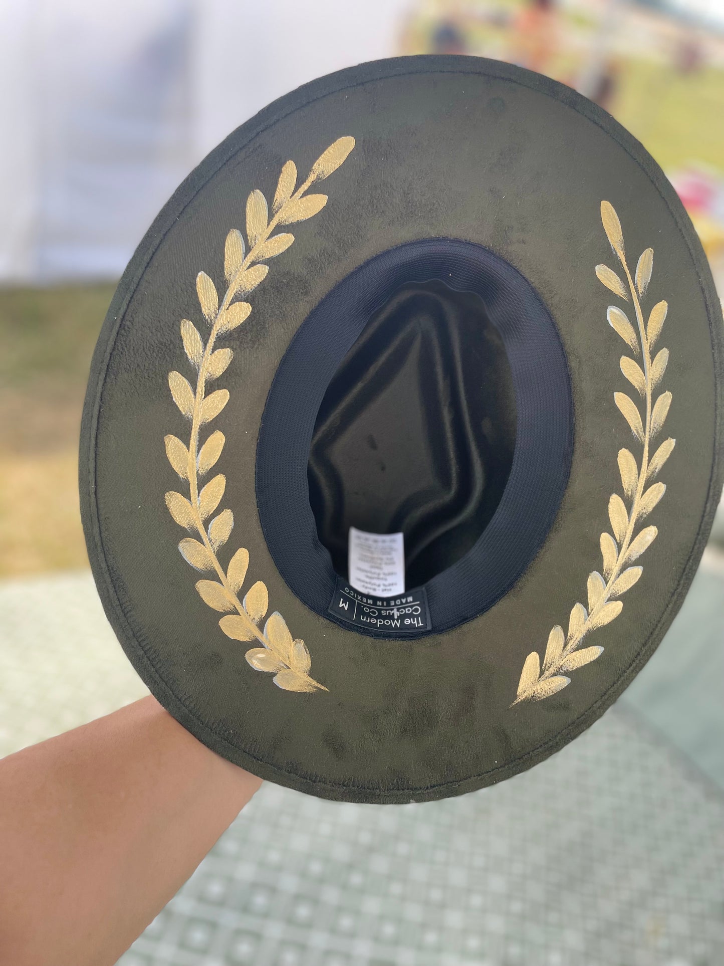 Olive Gladiator Fedora