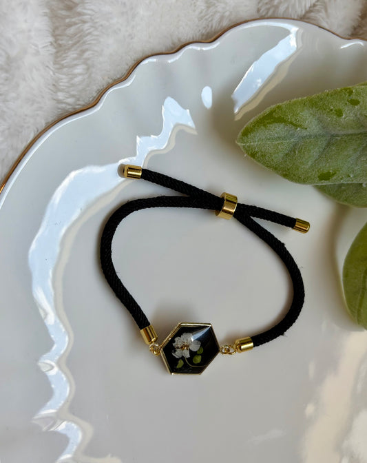 Narcissus Bloom-Nylon Bracelet