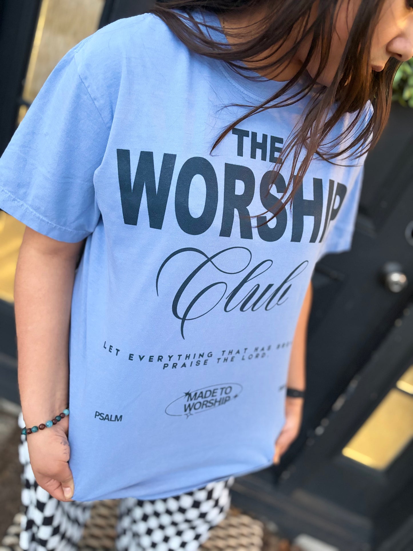 The Worship Club Graphic  Tee
