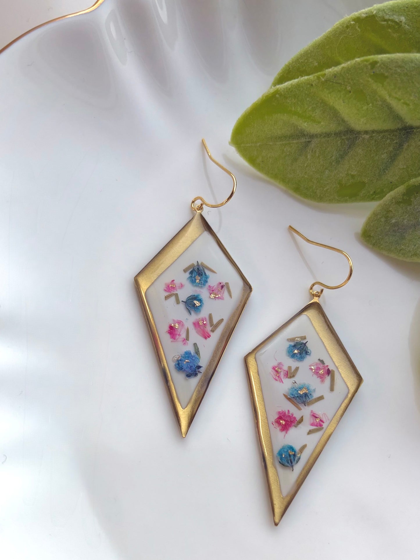 Seaside Confetti Sail Drop Earrings