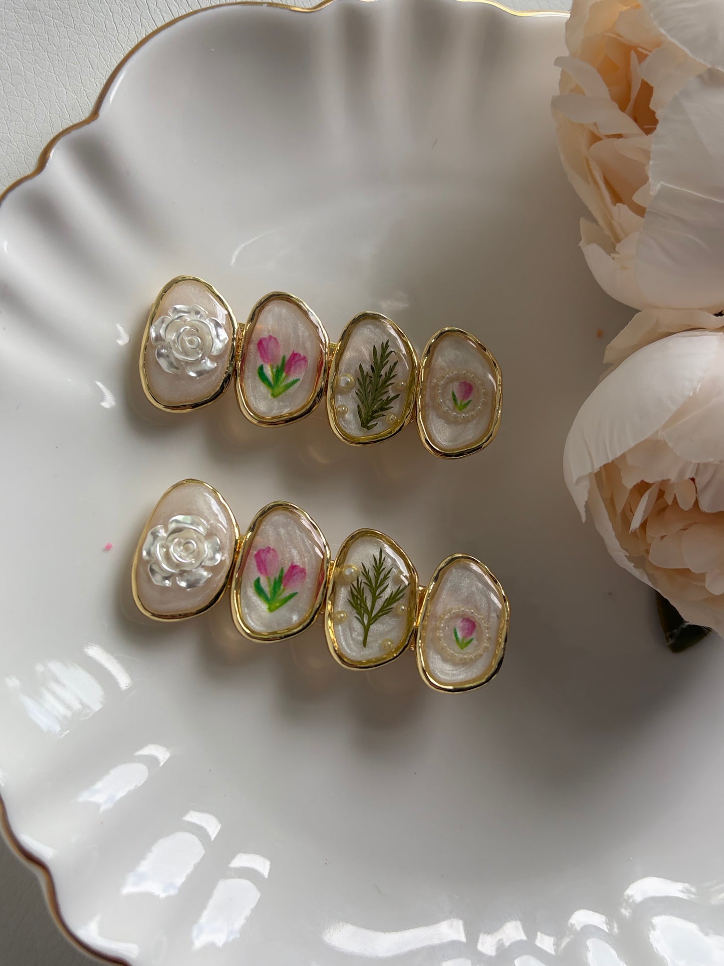 Golden Prairie Hair Clip