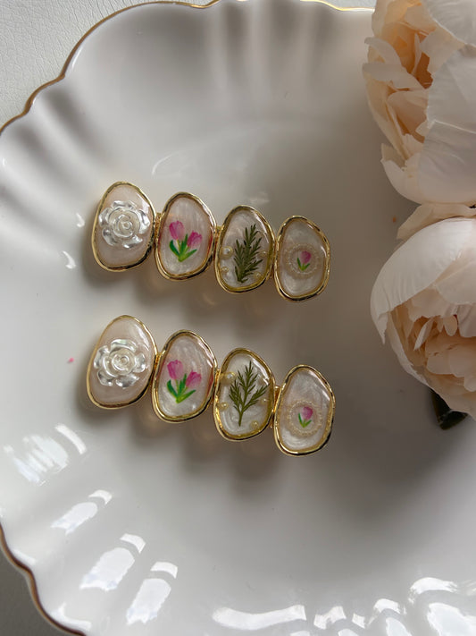 Golden Prairie Hair Clip