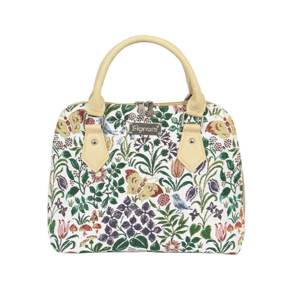 SPRING FLOWER | Charles Voysey Spring Flower Convertible Top Handle Purse Handbag