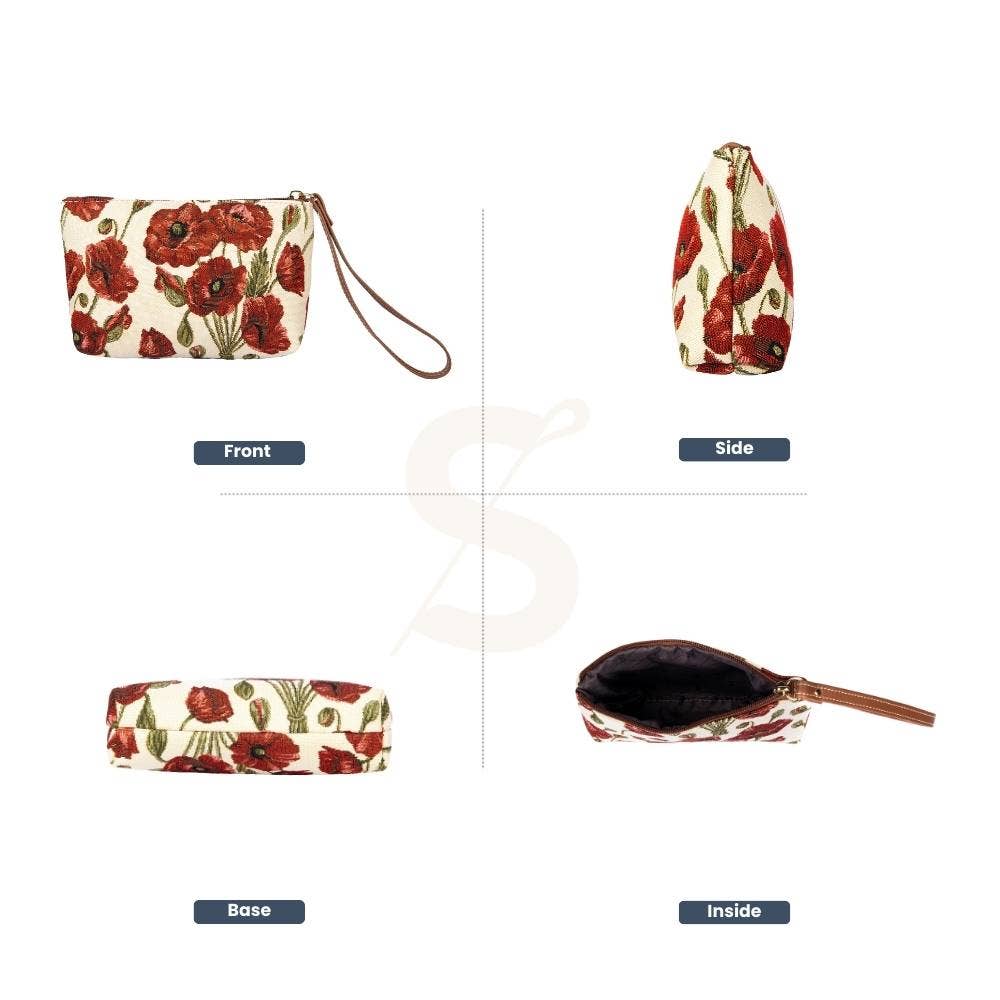 | Poppy Wristlet