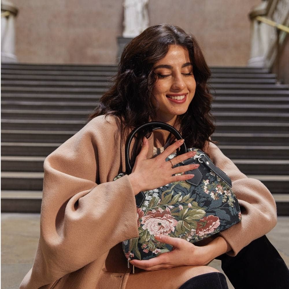 THE PEONY | Peony Convertible Top Handle Purse Handbag