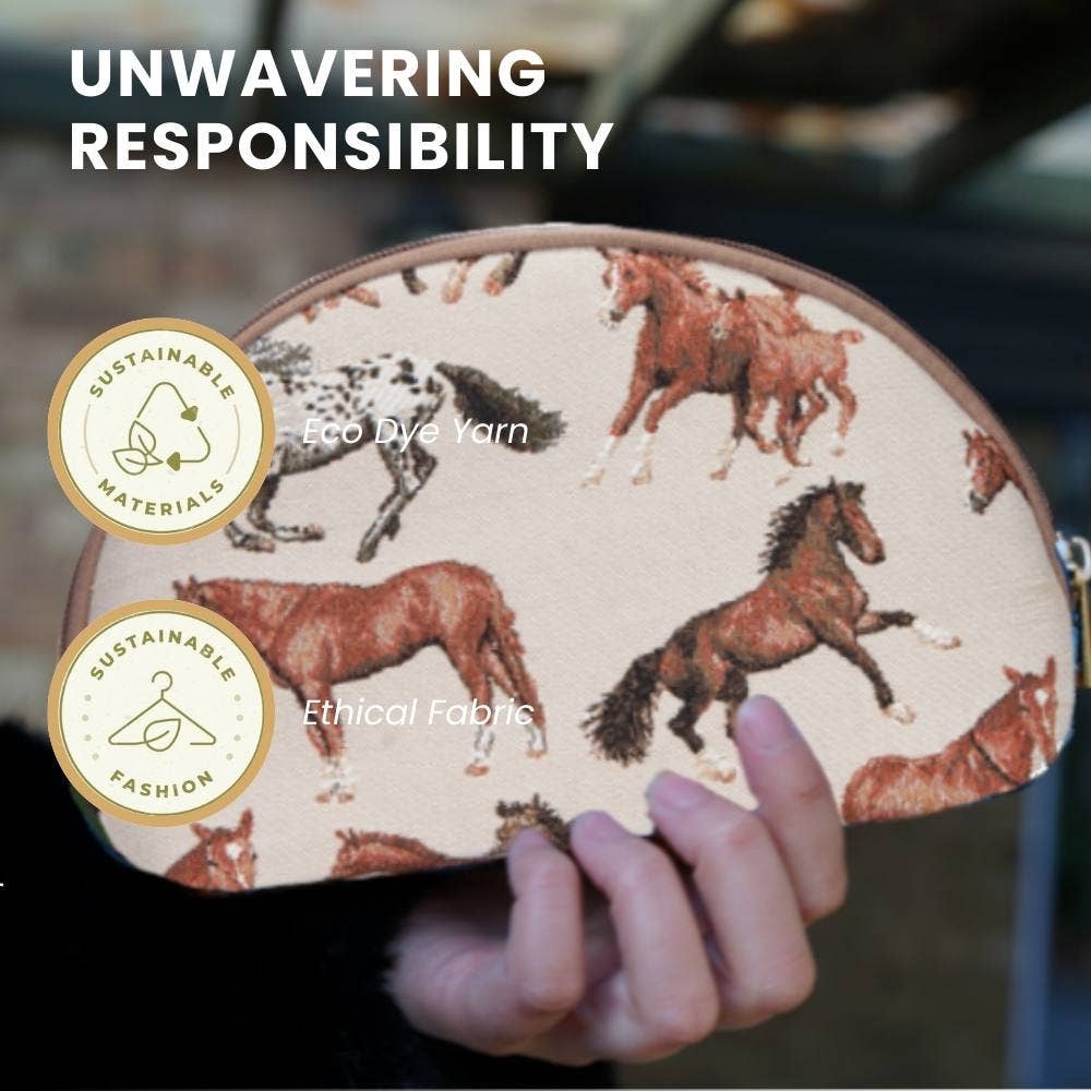 OL RUNNER MINI| Running Horse Cosmetic Make Up Bag